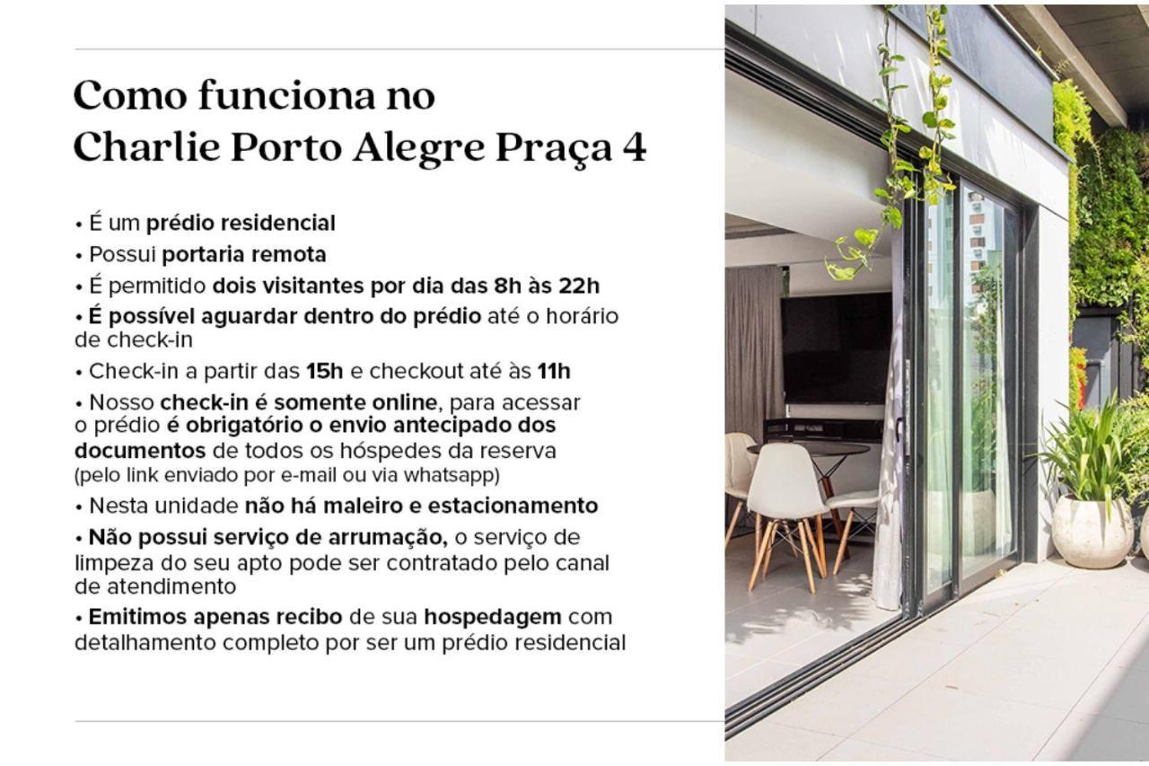Charlie Porto Alegre Praca 4 Lejlighed Eksteriør billede
